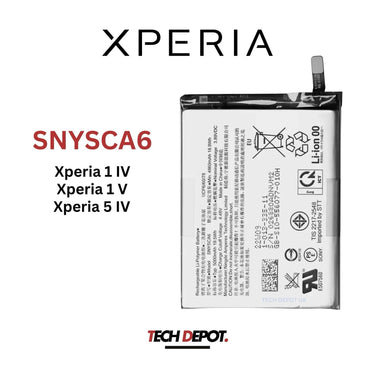 Sony Xperia 1 IV, 1 V Replacement Battery 5000 mAh- SNYSCA6
